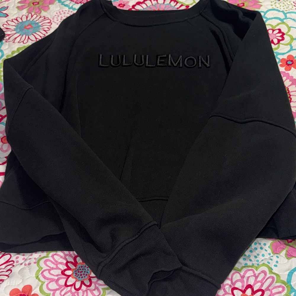 Lululemon Athletica Black Sweatshirt